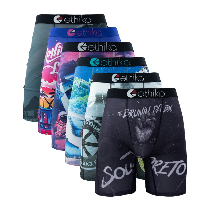 Trunk Breathable Men - ETHIKA 6 Adet Erkek İç Giyim