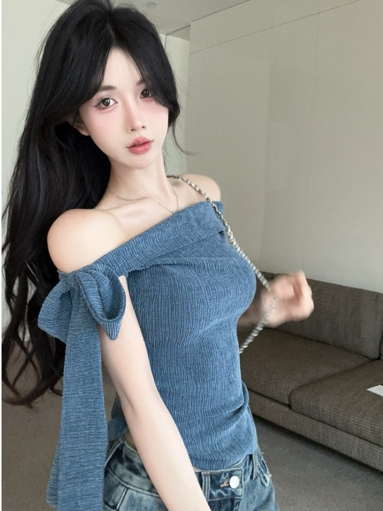 Baharatlı Kız Tek Omuzlu Beli  - T Shirt Tight Fit incelemesi ve fiyatı