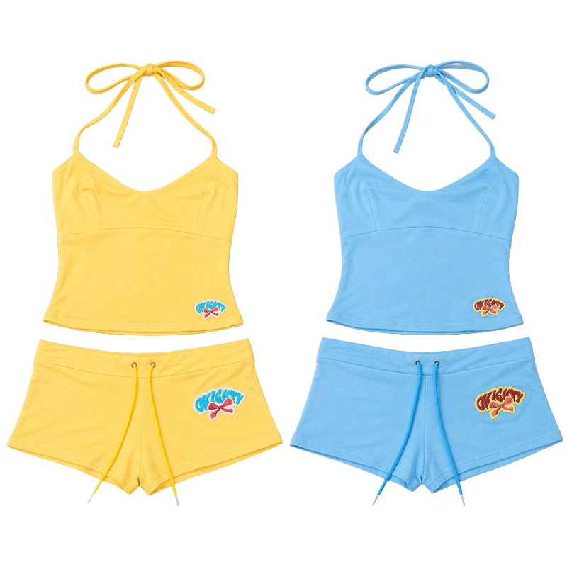 Kadın 2 Parça Kısa Takım, Askı - Suspender Tank Top incelemesi ve fiyatı