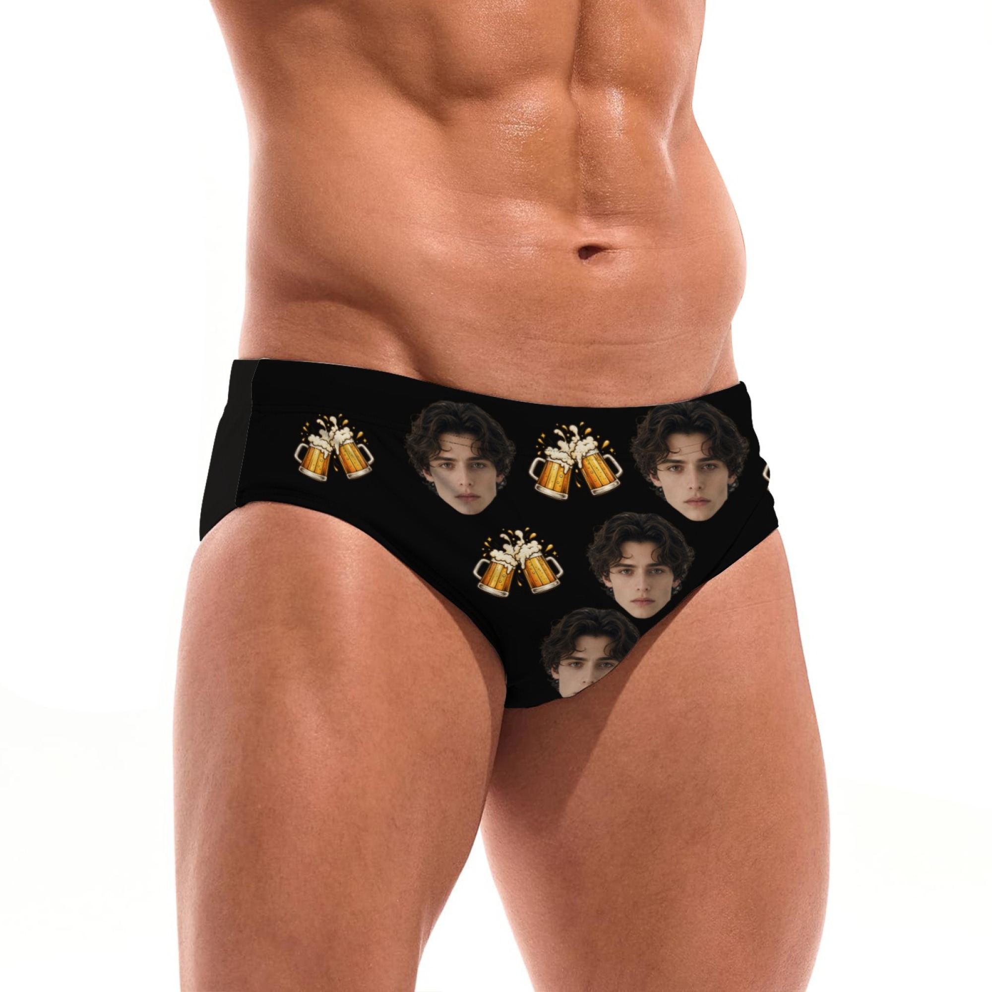Kişiye Özel Yüz Fotoğrafı Bira - Trunk Breathable Men incelemesi ve fiyatı