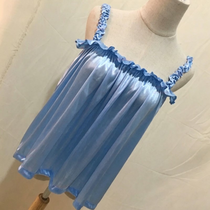 Yazlık Yumuşak İpeksi Parlak F - Suspender Tank Top incelemesi ve fiyatı